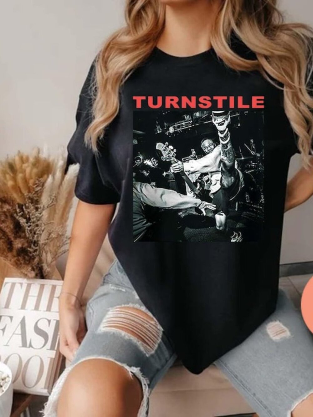 Turnstile band shirt, puck rock shirt, concert shirt